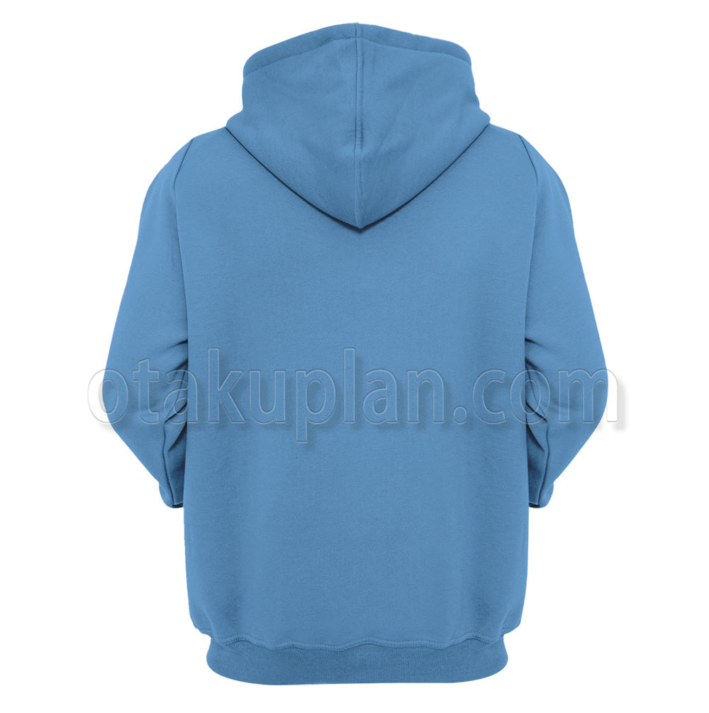 The Strongest Tank S Labyrinth Raids Luna Blue Cosplay Hoodie
