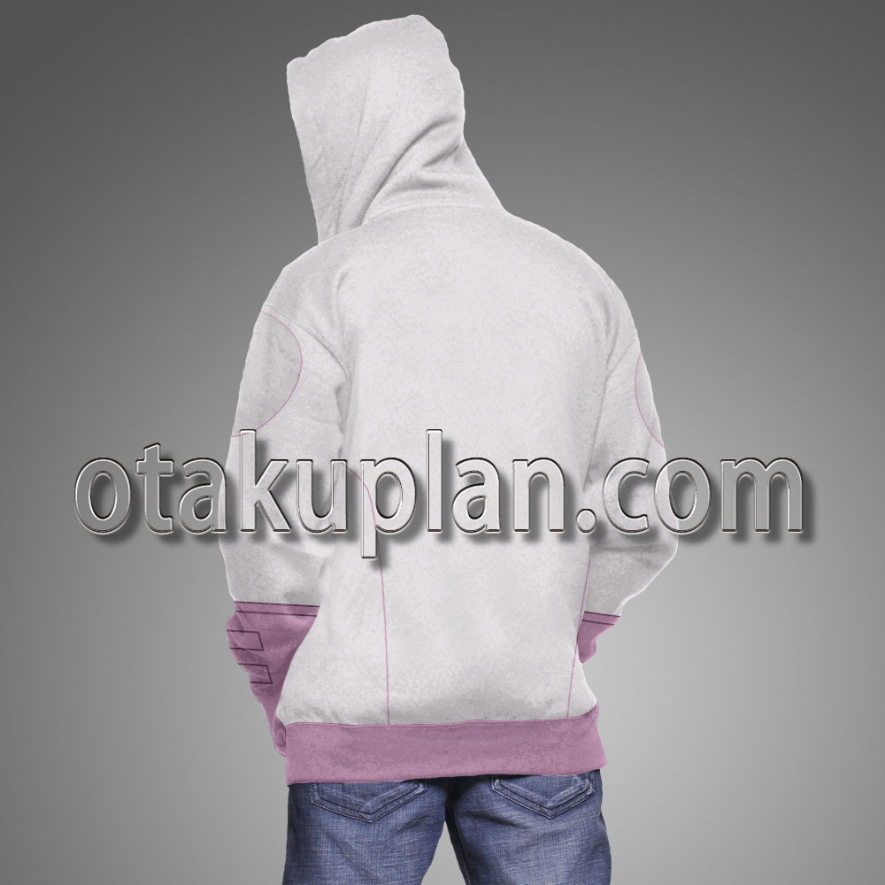 The Super Mario Bros Movie Princess Peach Racing Suits Cosplay Hoodie