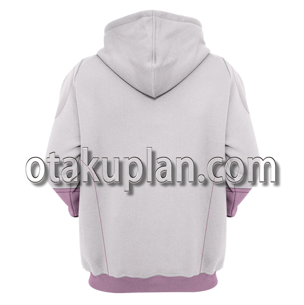 The Super Mario Bros Movie Princess Peach Racing Suits Cosplay Hoodie