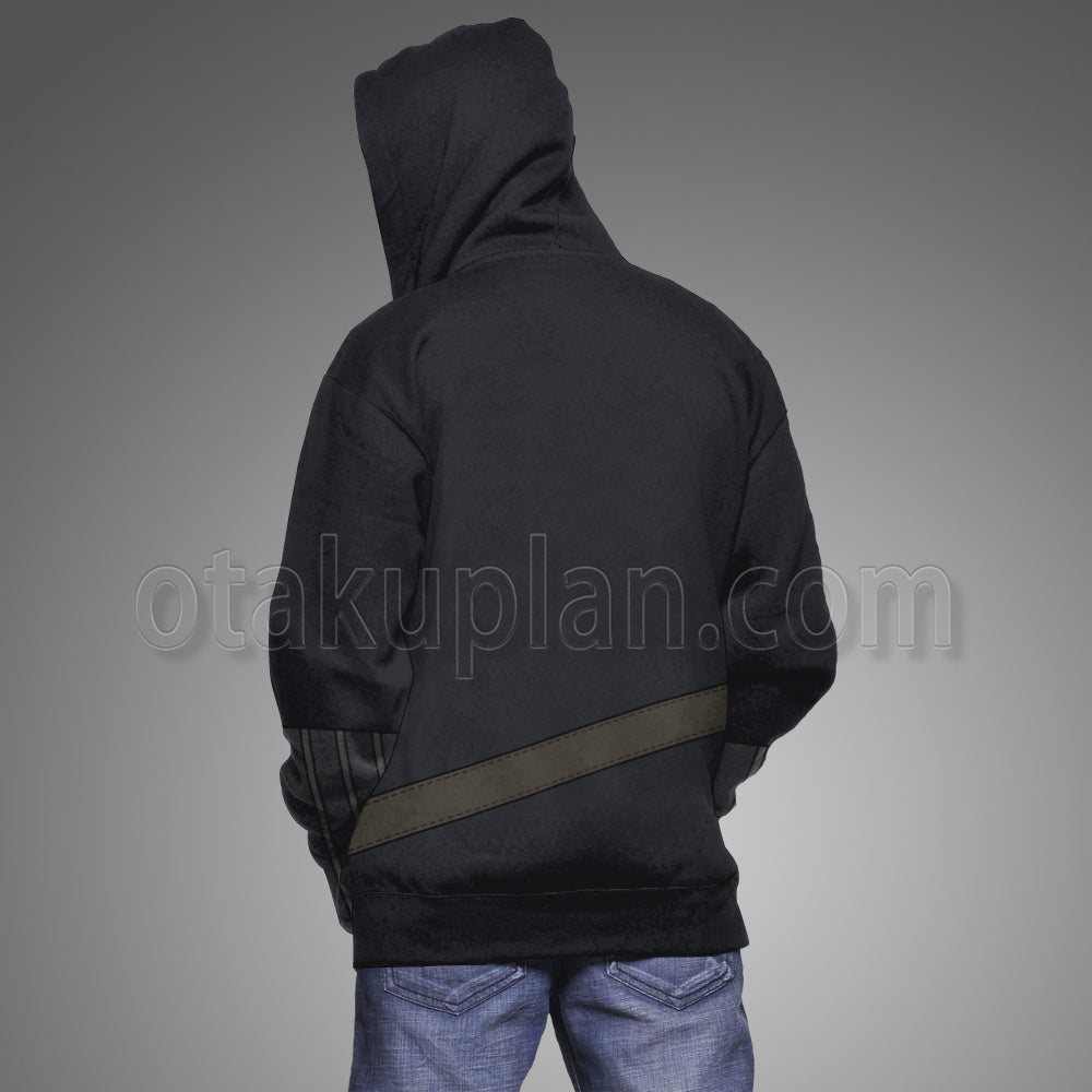 The Unwanted Undead Adventurer Faina Rentt Black Cosplay Hoodie