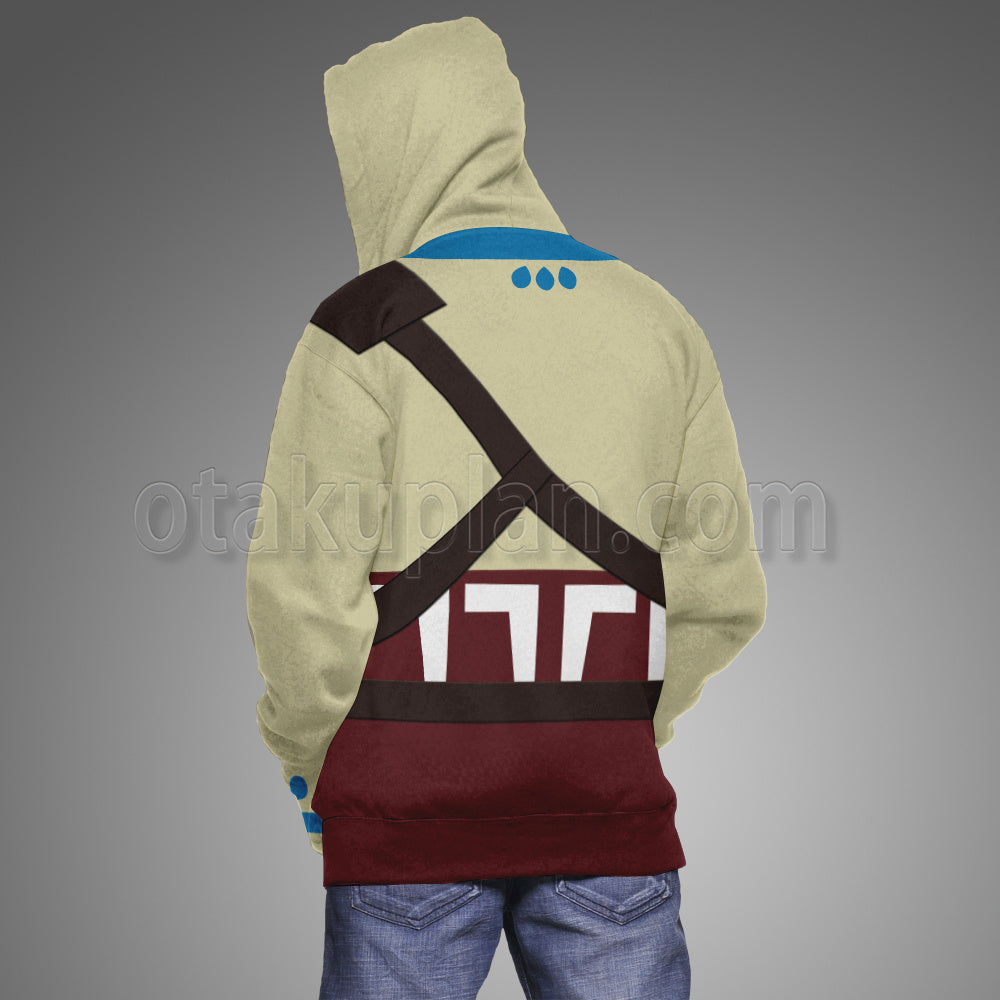 Tloz Skyward Sword Skyloft Link Cosplay Hoodie