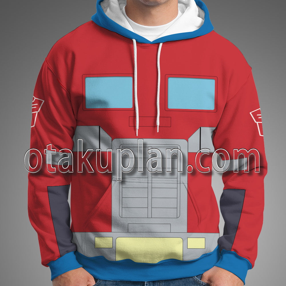 Transformers Optimus Prime G1 Cosplay Hoodie