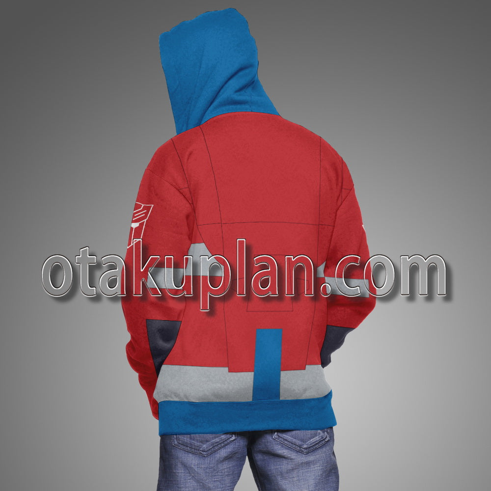 Transformers Optimus Prime G1 Cosplay Hoodie