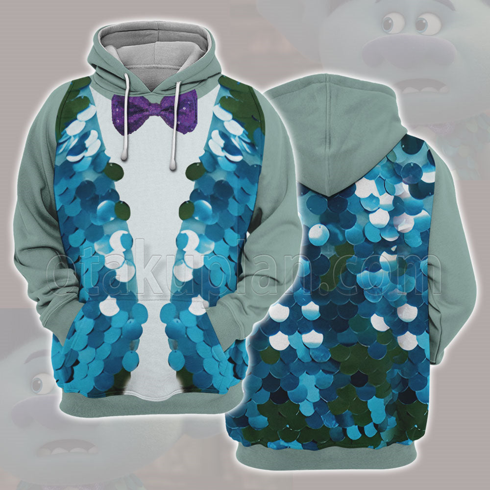 Trolls Band Together Branch Cosplay Hoodie