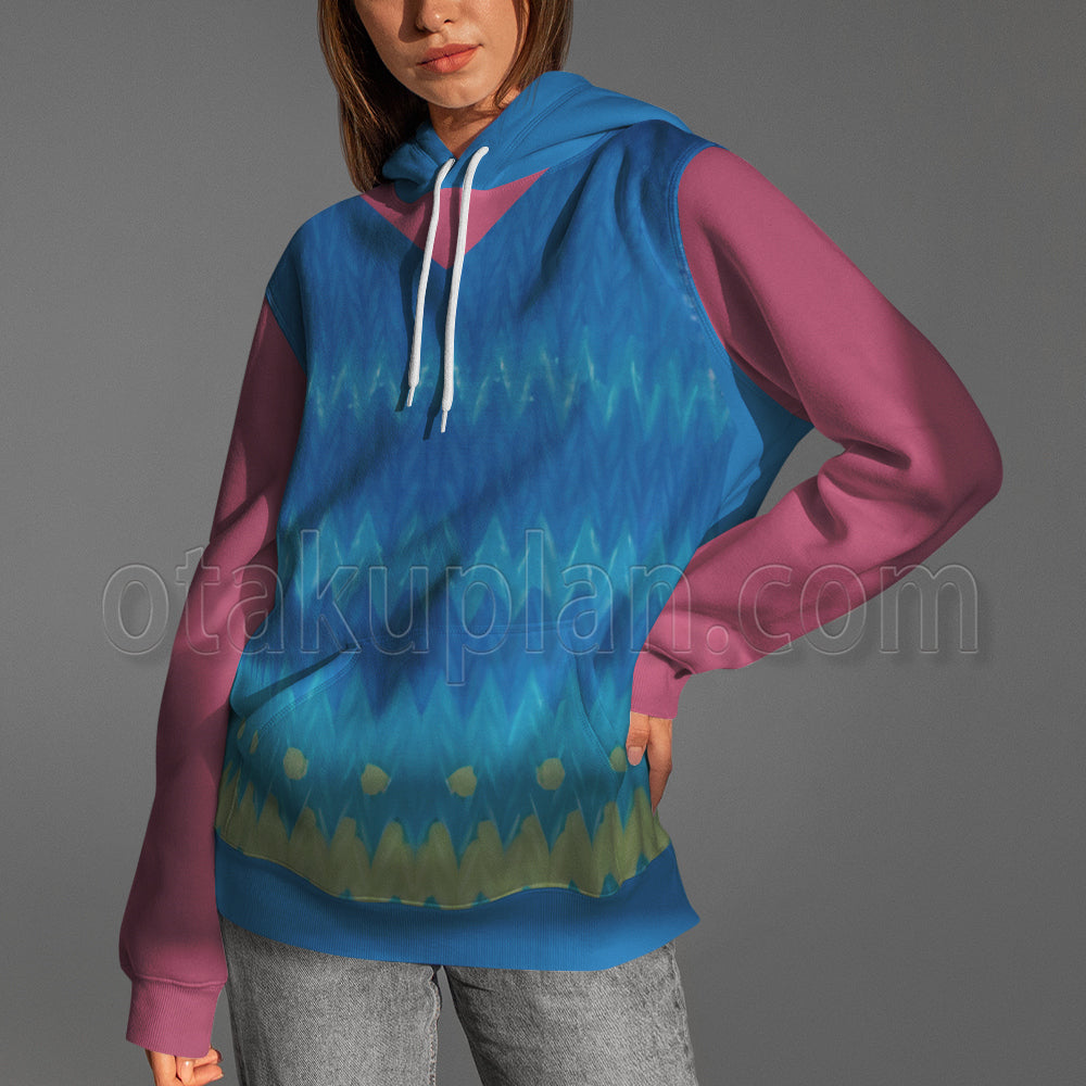 Trolls Band Together Poppy Cosplay Hoodie