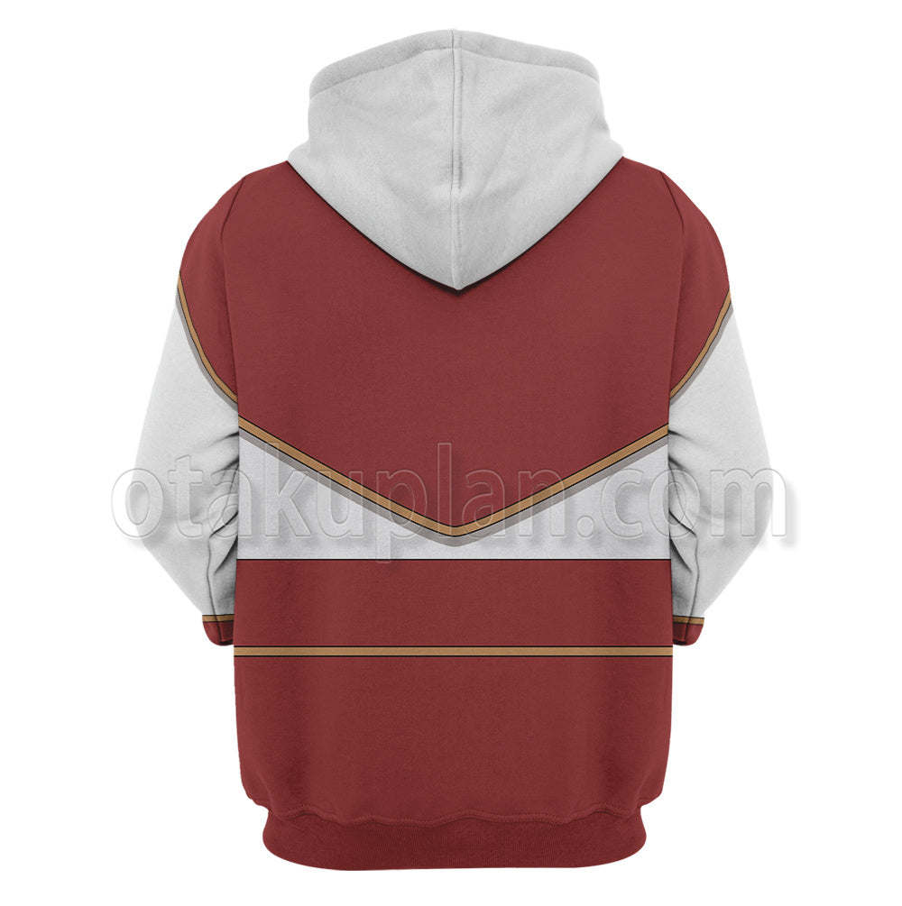 Villainess Level 99 Dolkness Yumiella Red Uniform Cosplay Hoodie