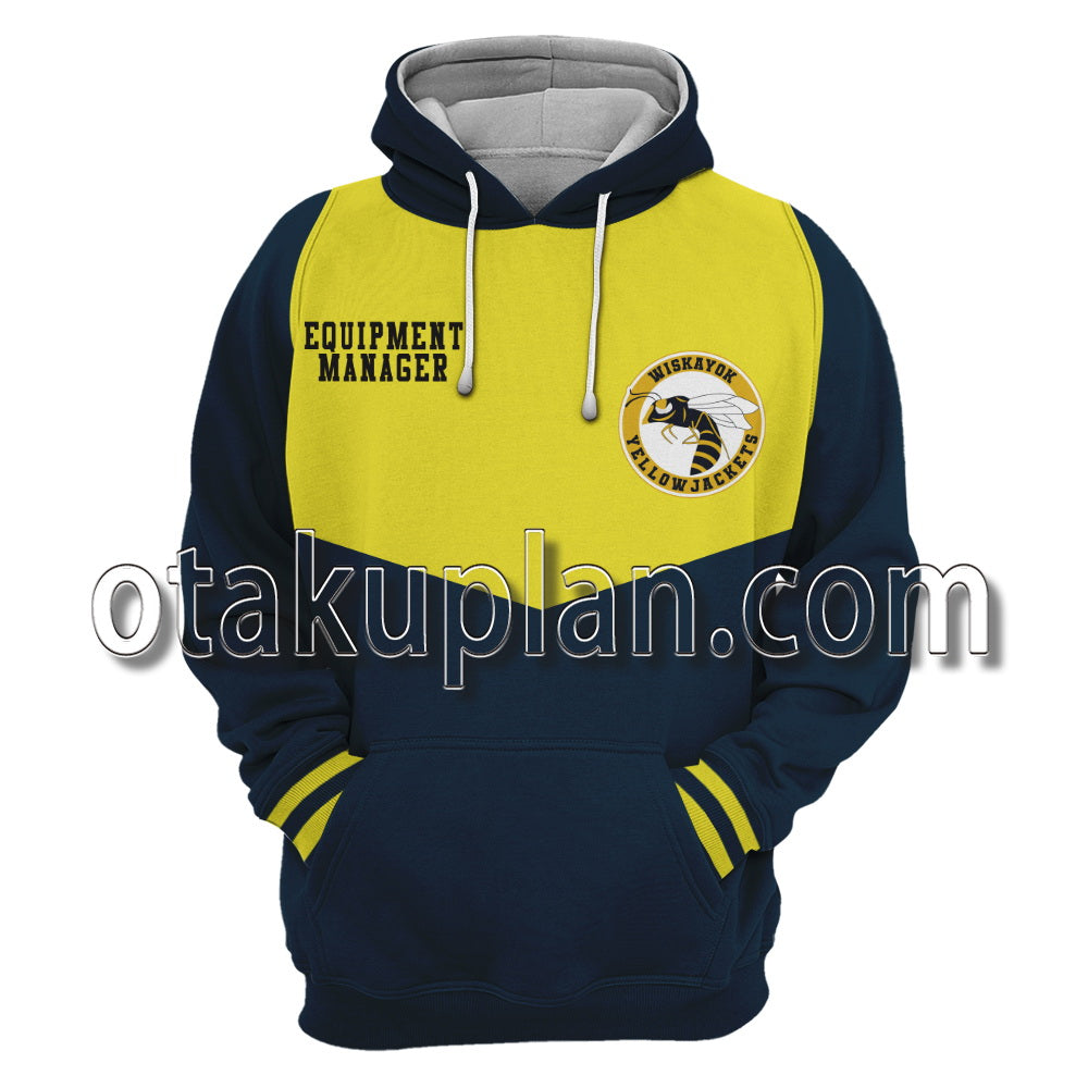Yellowjackets Equipment Manager Coat Jacket Cosplay Hoodie