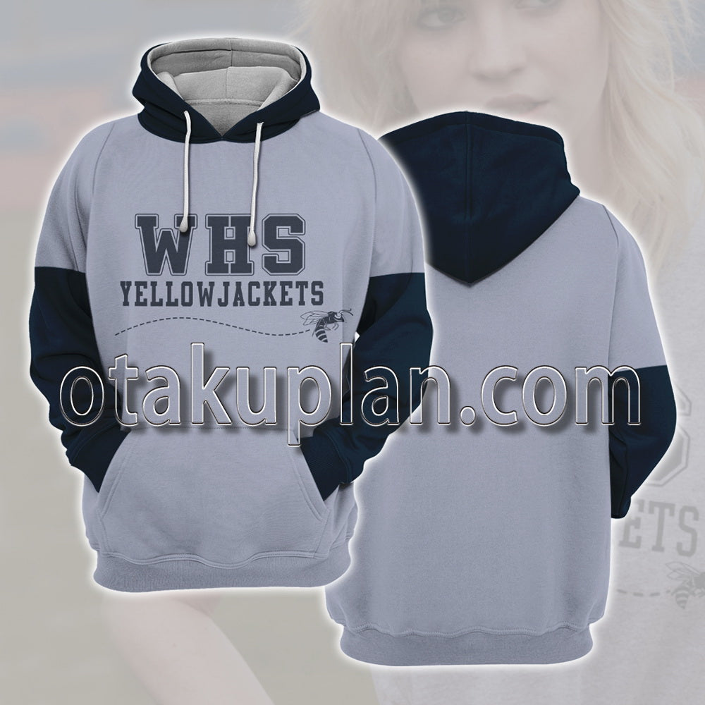 Yellowjackets WHS Yellowjackets Pattern Cosplay Hoodie