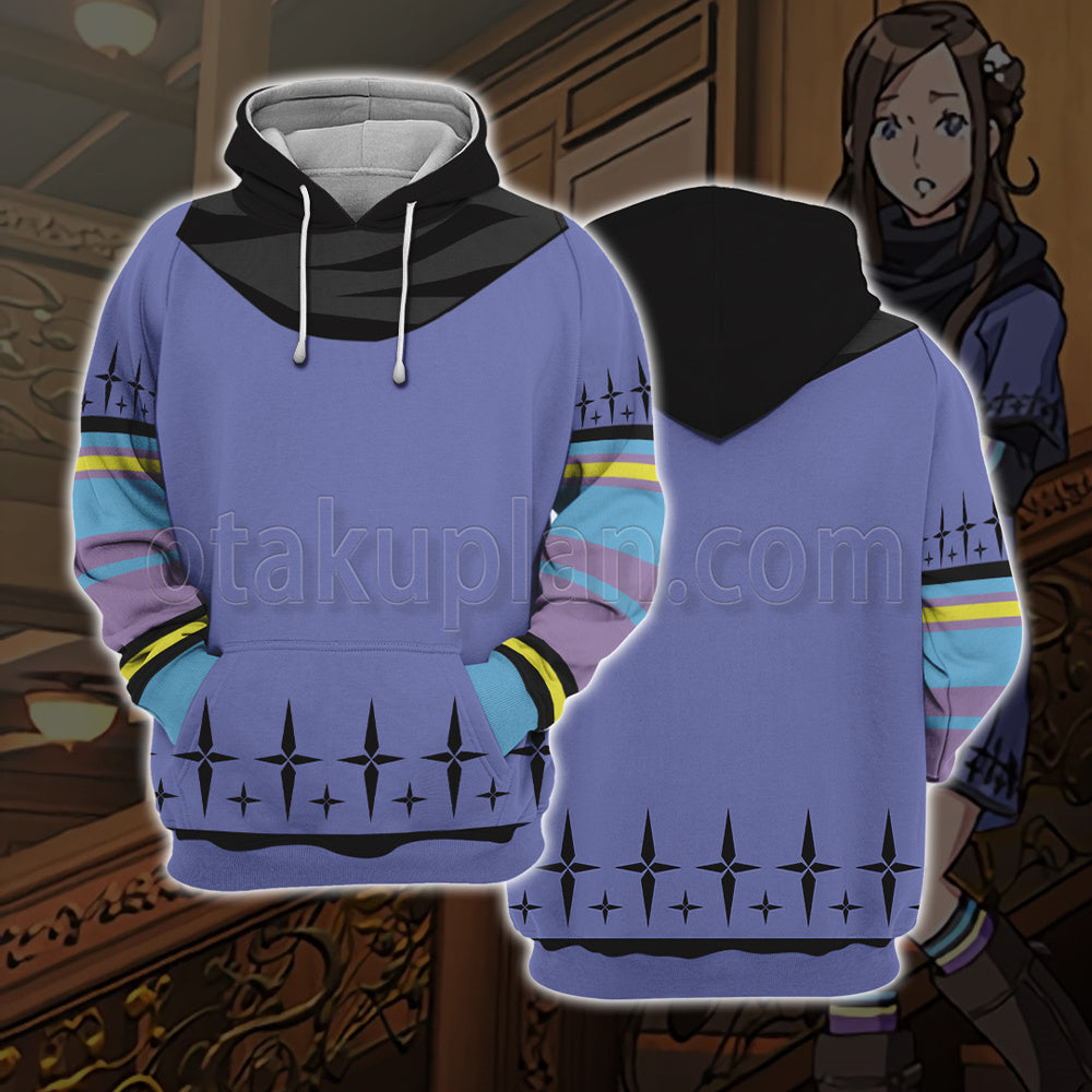 Zero Escape The Nonary Games June Kanny Akane Kurashiki Cosplay Hoodie