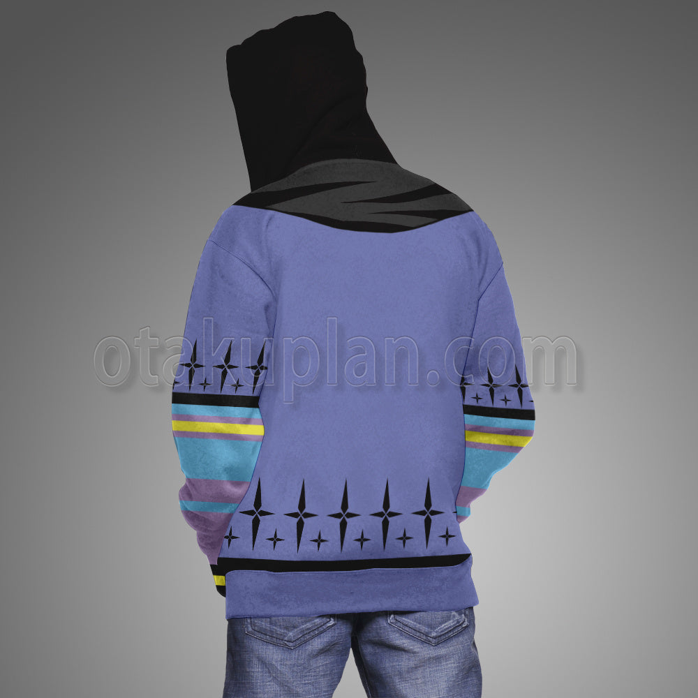 Zero Escape The Nonary Games June Kanny Akane Kurashiki Cosplay Hoodie