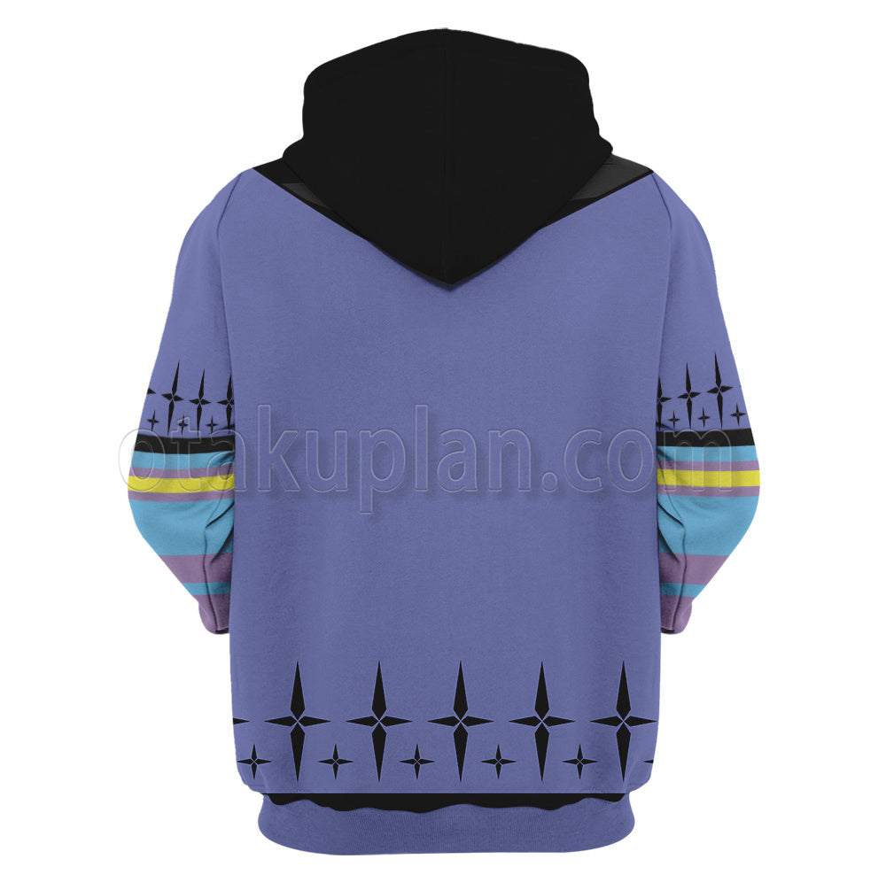 Zero Escape The Nonary Games June Kanny Akane Kurashiki Cosplay Hoodie