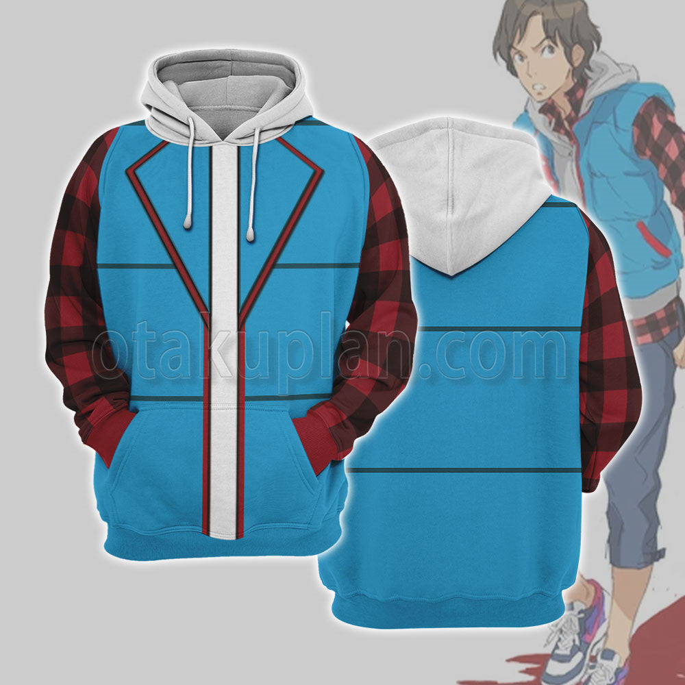Zero Escape The Nonary Games Junpei Tenmyouji Cosplay Hoodie