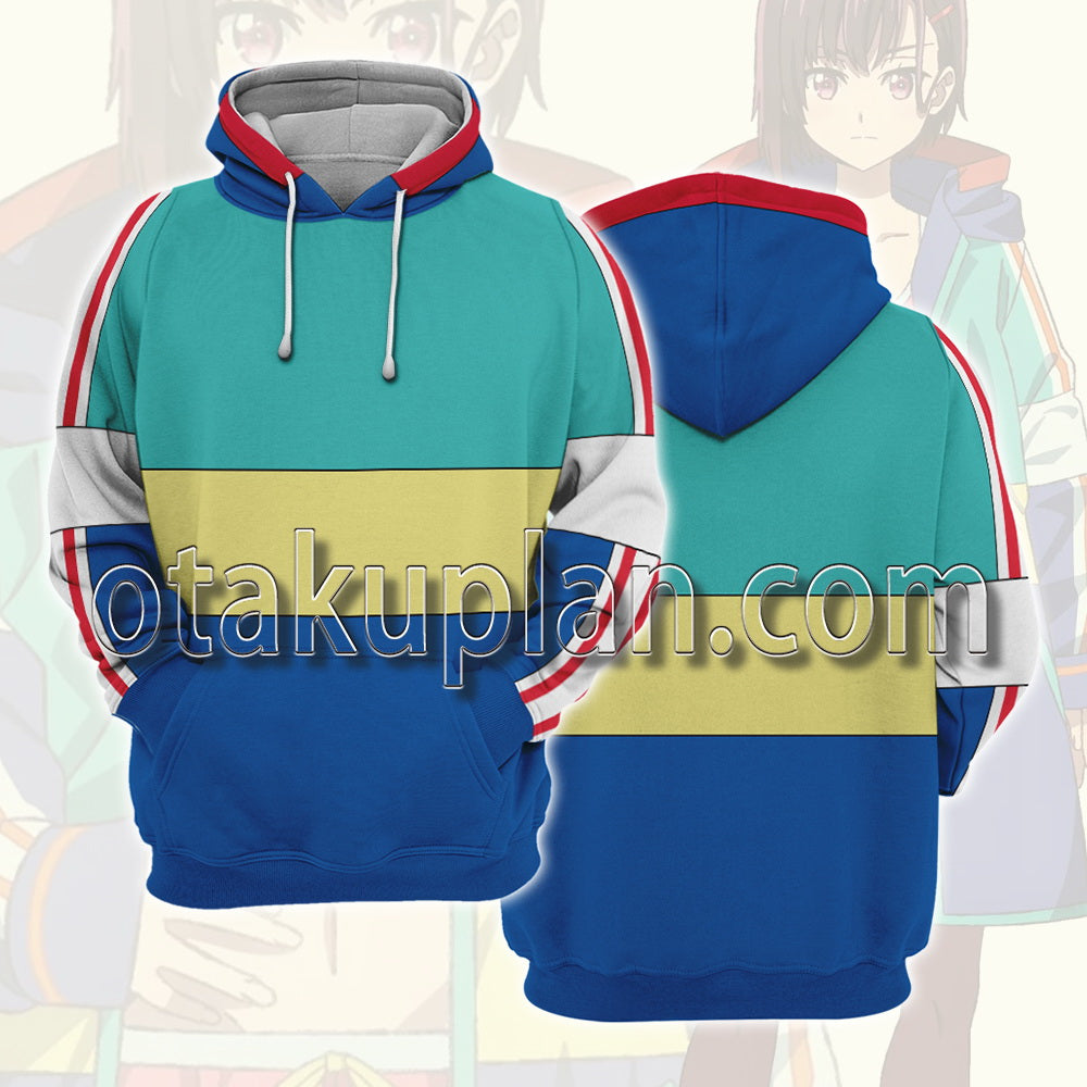Zom 100 Bucket List of the Dead Shizuka Mikazuki Coat Cosplay Hoodie