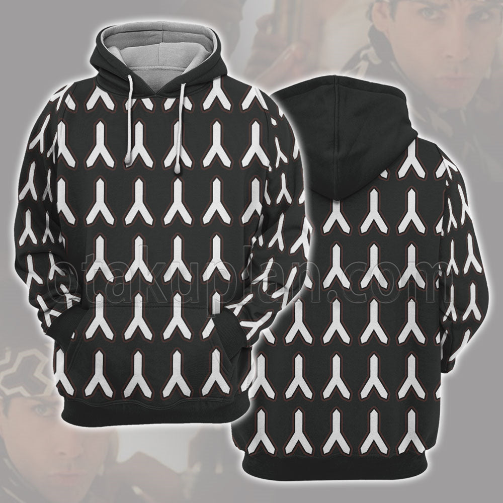 Zoolander Arrange Patterns Cosplay Hoodie