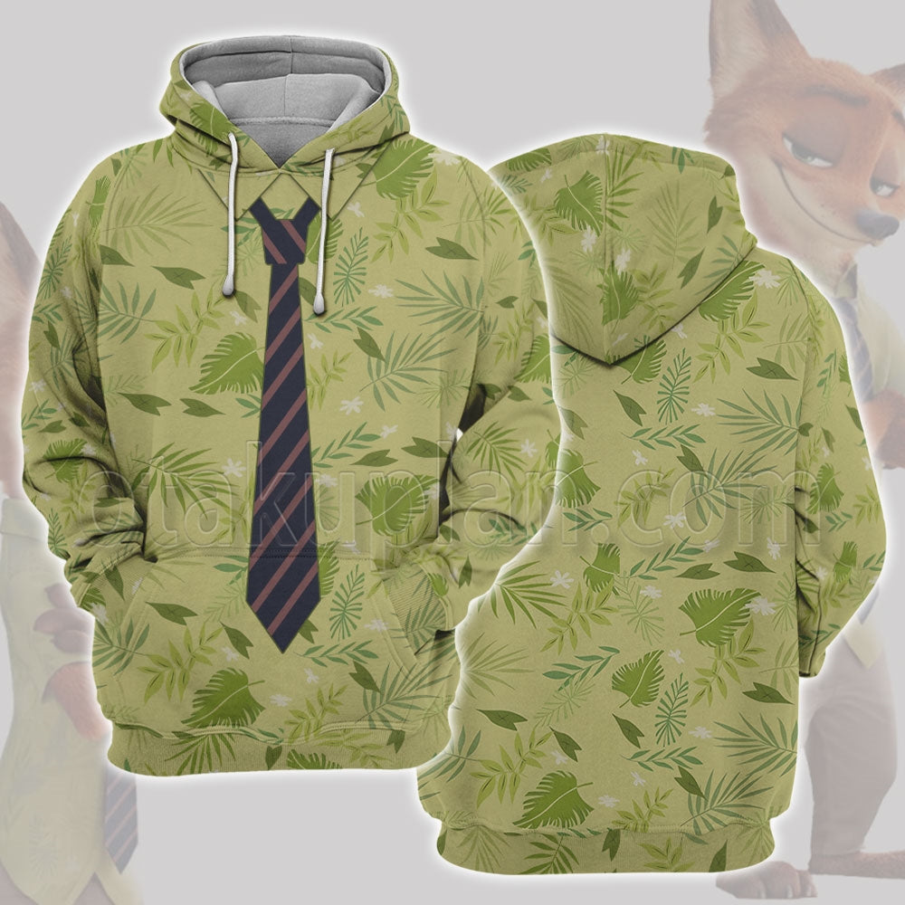 Zootopia Nicholas P Nick Wilde Cosplay Hoodie