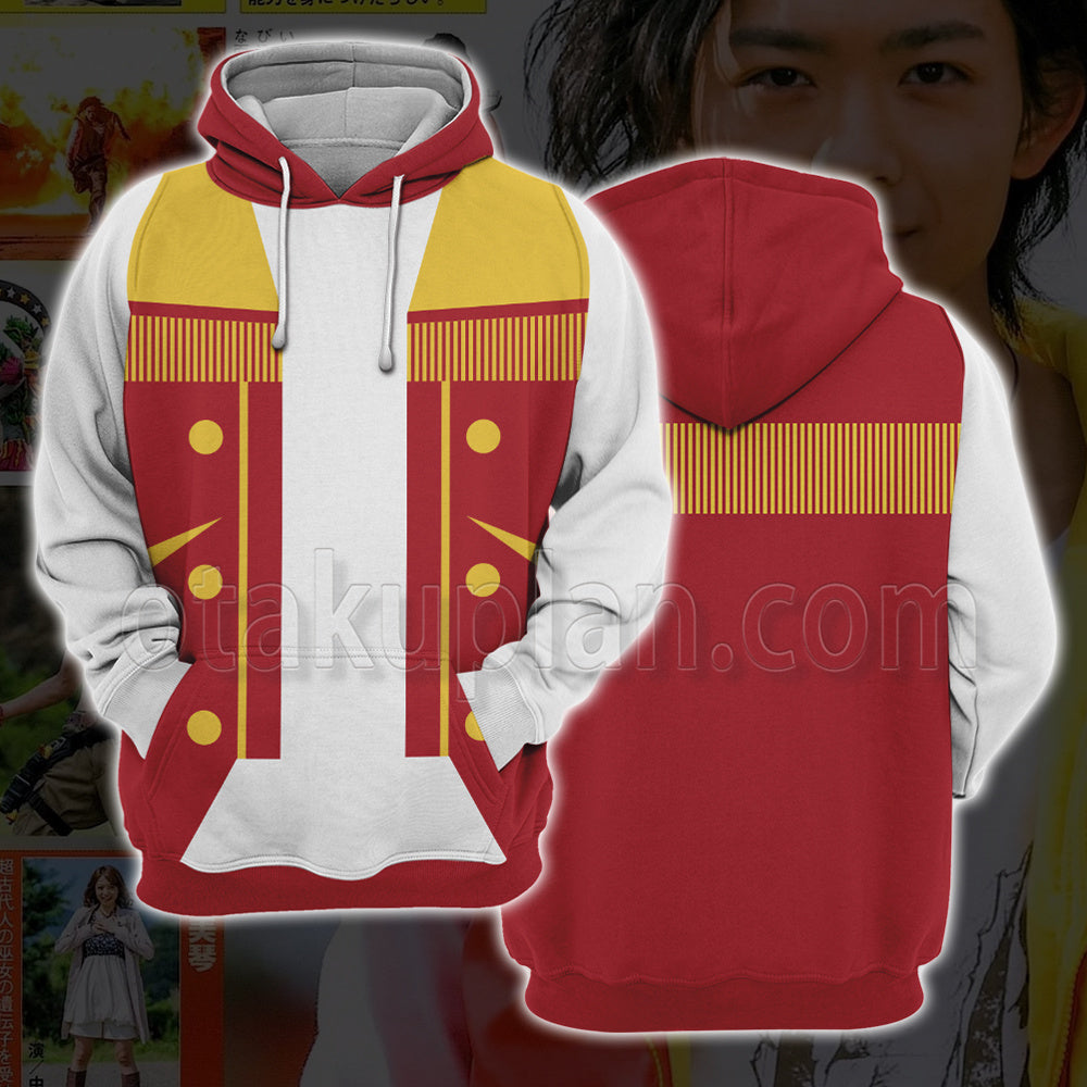 Zyuden Sentai Kyoryuger Daigo Kiryu Cosplay Hoodie
